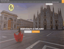 Tablet Screenshot of piccolohotelmilano.org
